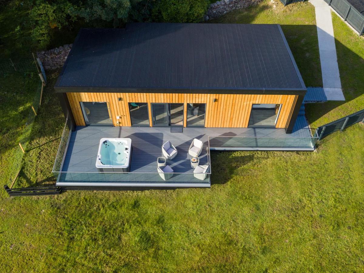 Birches Lodge With Hot Tub Dundonnell Kültér fotó